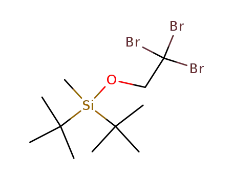 Di-tert-butyl-methyl-(2,2,2-tribromo-ethoxy)-silane