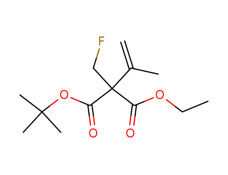 Propanedioic acid, (fluoromethyl)(1-methylethenyl)-, 1,1-dimethylethyl  ethyl ester