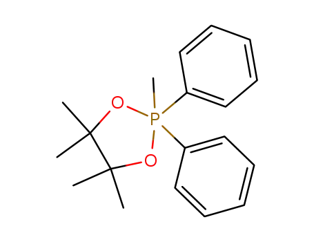 Molecular Structure of 88635-85-2 (1,3,2-Dioxaphospholane,
2,2-dihydro-2,4,4,5,5-pentamethyl-2,2-diphenyl-)