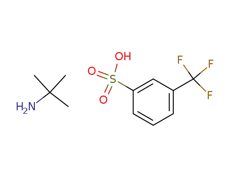 3-Trifluoromethyl-benzenesulfonic acid; compound with tert-butylamine