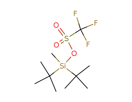Methanesulfonic acid, trifluoro-, bis(1,1-dimethylethyl)methylsilyl ester