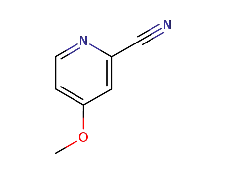 Molecular Structure of 36057-44-0 (4-METHOXYPYRIDINE-2-CARBONITRILE)