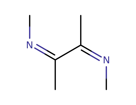 Molecular Structure of 4381-85-5 (Butane-2,3-diimine, N,N-dimethyl-)
