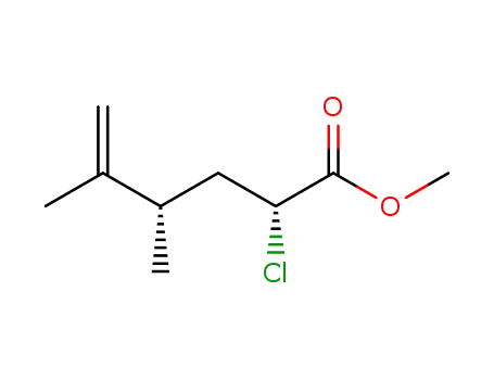 (2R,4S)-2-Chloro-4,5-dimethyl-hex-5-enoic acid methyl ester
