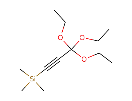 Molecular Structure of 91022-26-3 (Silane, trimethyl(3,3,3-triethoxy-1-propynyl)-)