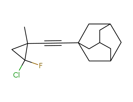 1-(1-adamantylethinyl)-2-chloro-2-fluoro-1-methyl-cyclopropane
