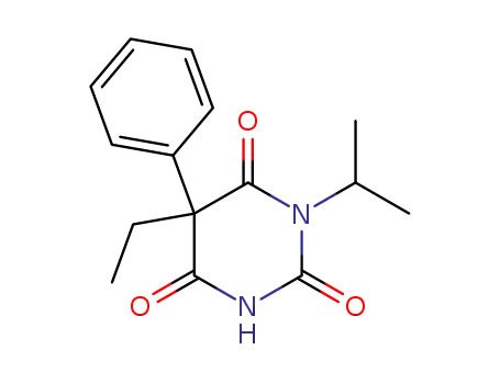 5-ethyl-5-phenyl-1-isopropyl-pyrimidinetrione