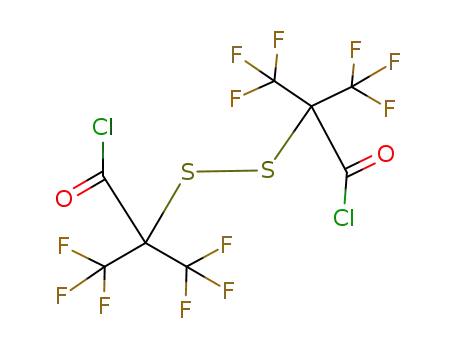 bis-(α-chlorocarbonylhexafluoroisopropyl) disulfide