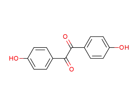 Molecular Structure of 33288-79-8 (4,4'-Dihydroxybenzil)