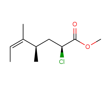 (Z)-(2S,4R)-2-Chloro-4,5-dimethyl-hept-5-enoic acid methyl ester