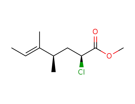 (E)-(2S,4R)-2-Chloro-4,5-dimethyl-hept-5-enoic acid methyl ester