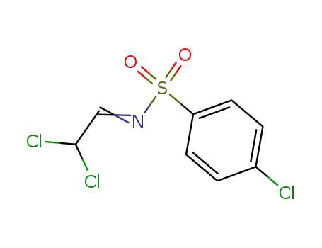 Molecular Structure of 113791-98-3 (Benzenesulfonamide, 4-chloro-N-(2,2-dichloroethylidene)-)