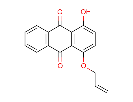 Molecular Structure of 79207-99-1 (1-hydroxy-4-(prop-2-en-1-yloxy)anthracene-9,10-dione)