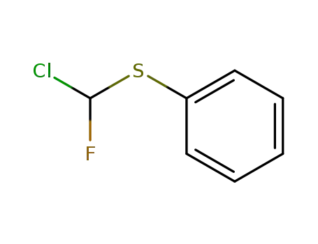 Molecular Structure of 116109-54-7 (Benzene, [(chlorofluoromethyl)thio]-)
