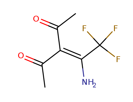 2,4-Pentanedione, 3-(1-amino-2,2,2-trifluoroethylidene)-