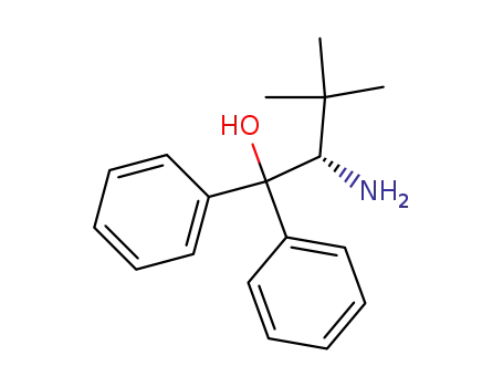 Molecular Structure of 144054-70-6 ((S)-(-)-2-AMINO-3,3-DIMETHYL-1,1-DIPHENYL-1-BUTANOL)