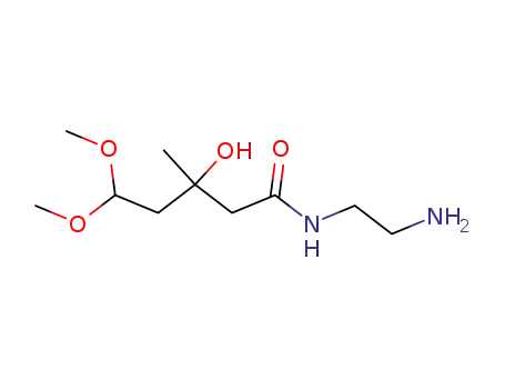 N-(2-aminoethyl)-3-hydroxy-5,5-dimethoxy-3-methylpentanamide