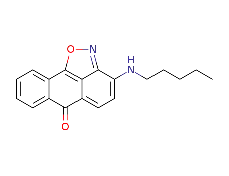 3-amylaminoanthra<1,9-c,d>isoxazol-6-one