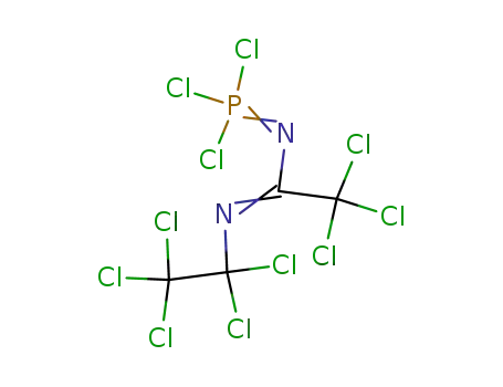 <2,2,2-trichloro-1-<(pentachloroethyl)imino>ethyl>phosphorimidic trichloride