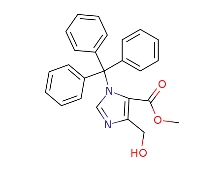 methyl 4-hydroxymethyl-1-triphenylmethylimidazole-5-carboxylate