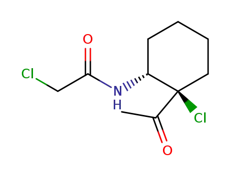 N-((1R,2R)-2-Acetyl-2-chloro-cyclohexyl)-2-chloro-acetamide