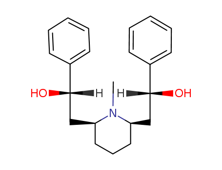 2-[6-(2-hydroxy-2-phenylethyl)-1-methylpiperidin-2-yl]-1-phenylethanol