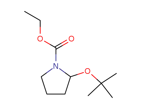 2-tert-Butoxy-pyrrolidine-1-carboxylic acid ethyl ester