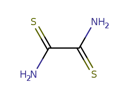 Molecular Structure of 79-40-3 (Dithiooxamide)