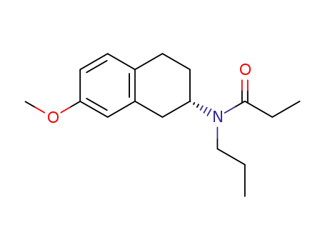 (S)-N-propionyl-7-methoxy-2-(propylamine)tetralin