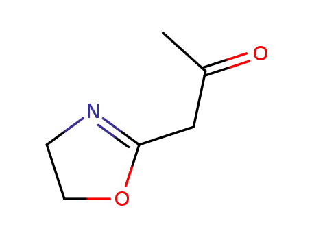 Molecular Structure of 13670-39-8 (1-(4,5-dihydrooxazol-2-yl)acetone)