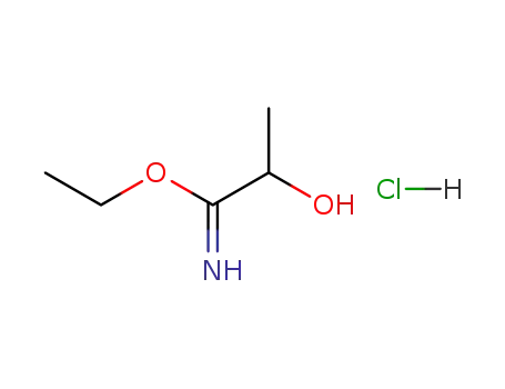 2-Hydroxy-propionimidic acid ethyl ester hydrochloride