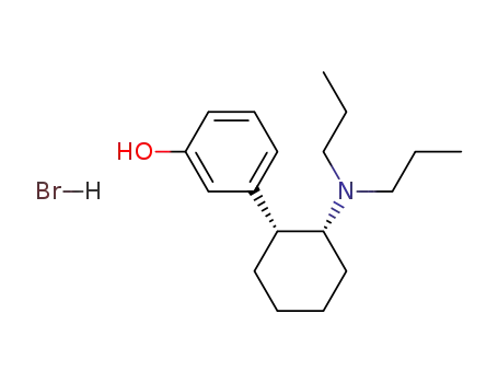 cis-(1R,2R)-2-(3-hydroxyphenyl)-N,N-dipropylcyclohexylamine hydrobromide
