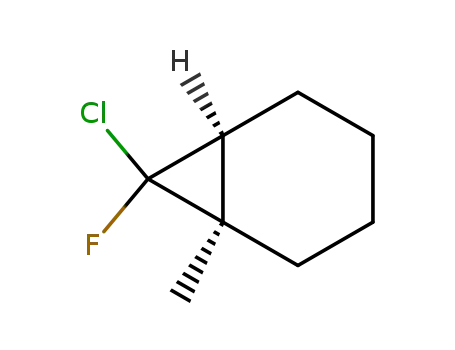 7-chlor-7-fluor-1-methylbicyclo<4.1.0>heptan