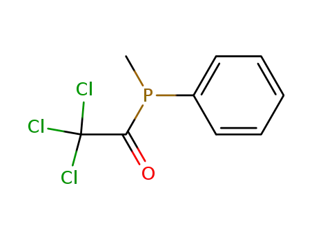(trichloroacetyl)methylphenylphosphane