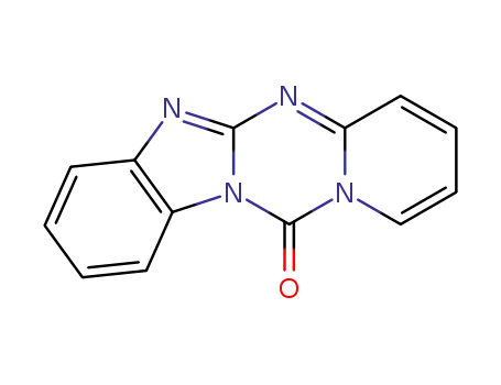 6H-benzimidazo<1,2-a>pyrido<2,1-d><1,3,5>triazin-6-one