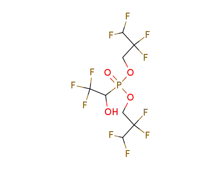 (2,2,2-Trifluoro-1-hydroxy-ethyl)-phosphonic acid bis-(2,2,3,3-tetrafluoro-propyl) ester