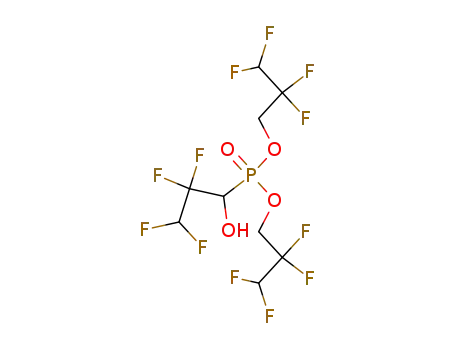 (2,2,3,3-Tetrafluoro-1-hydroxy-propyl)-phosphonic acid bis-(2,2,3,3-tetrafluoro-propyl) ester