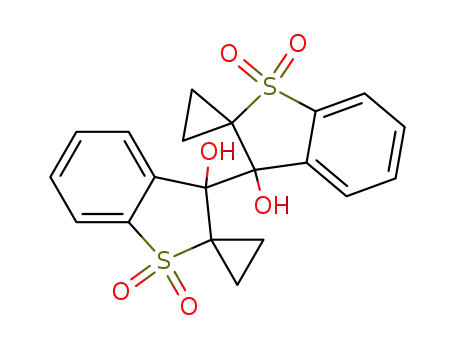 3,3''-bithiophene-2(3H),1'-cyclopropane>>3,3''-diol 1,1,1'',1''-tetraoxide
