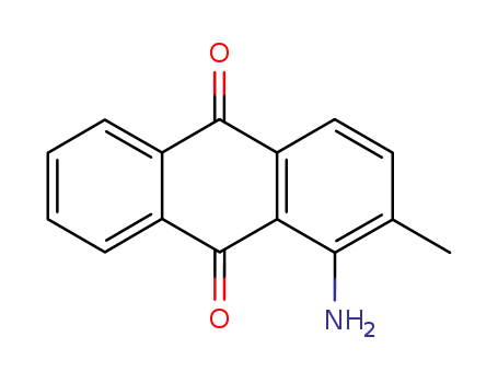 Molecular Structure of 82-28-0 (1-Amino-2-methylanthraquinone)