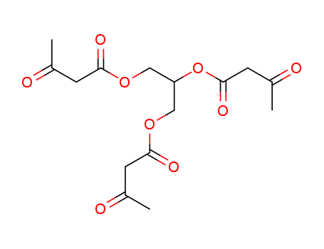 Butanoic acid, 3-oxo-, 1,2,3-propanetriyl ester
