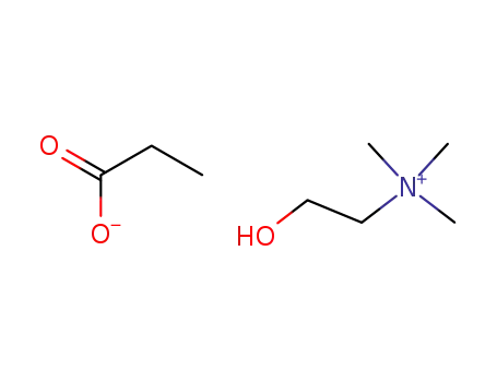 2-hydroxy-N,N,N-trimethylethan-1-aminium propionate