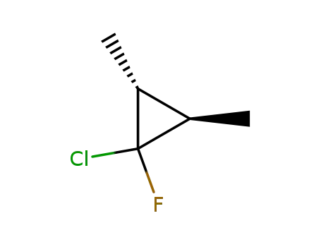 3-chloro-3-fluoro-trans-1,2-dimethylcyclopropane