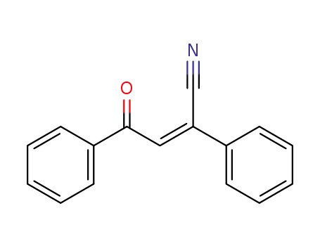 (Z)-3-cyano-l-phenyl-3-phenyl-2-propen-1-one