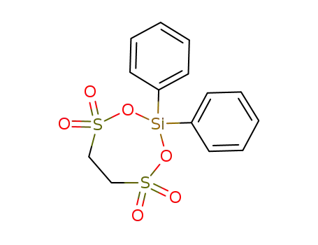 3,3-Diphenyl-2,4-dioxa-1,5-dithia-1,1,5,5-tetraoxid-3-silacycloheptane