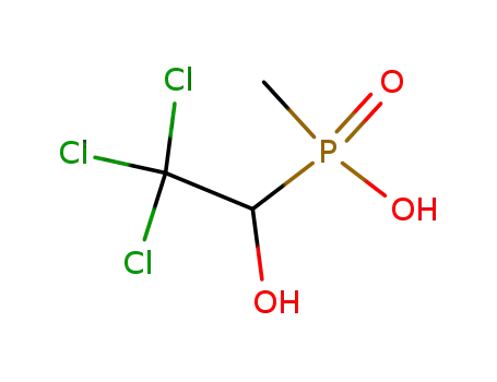 (1-hydroxy-2,2,2-trichloroethyl)methylphosphinic acid
