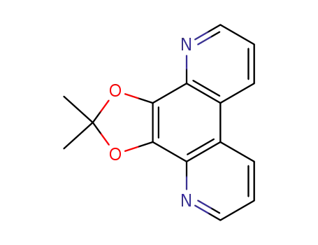 2,2-Dimethyl-1,3-dioxa-4,11-diaza-cyclopenta[l]phenanthrene