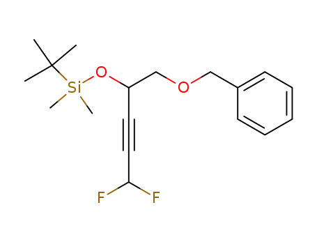 (1-Benzyloxymethyl-4,4-difluoro-but-2-ynyloxy)-tert-butyl-dimethyl-silane