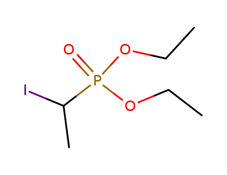 Molecular Structure of 191861-66-2 (Phosphonic acid, (1-iodoethyl)-, diethyl ester)
