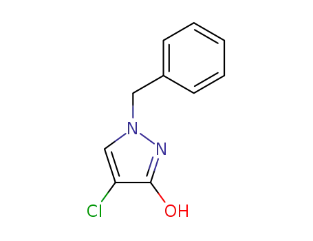 1-benzyl-4-chloro-3-hydroxy-1H-pyrazole