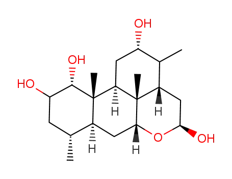 (2S,3aS,5S,6aR,7aS,8R,11R,11aS,11bR,11cS)-3,8,11a,11c-Tetramethyl-hexadecahydro-6-oxa-benzo[de]anthracene-2,5,10,11-tetraol